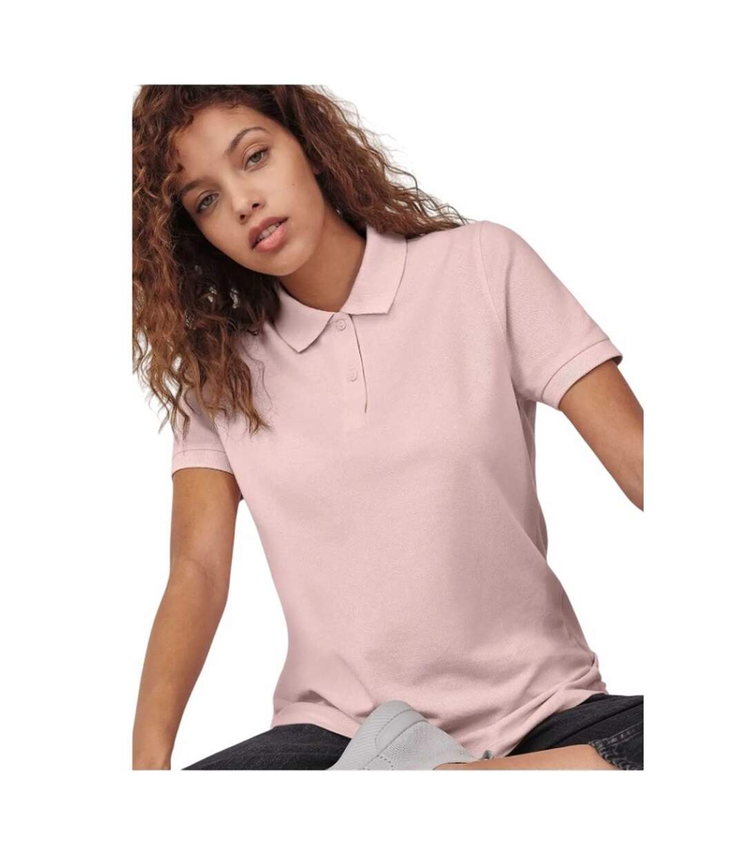 Chemisier My Polo Femme Rose Pâle B&C-1