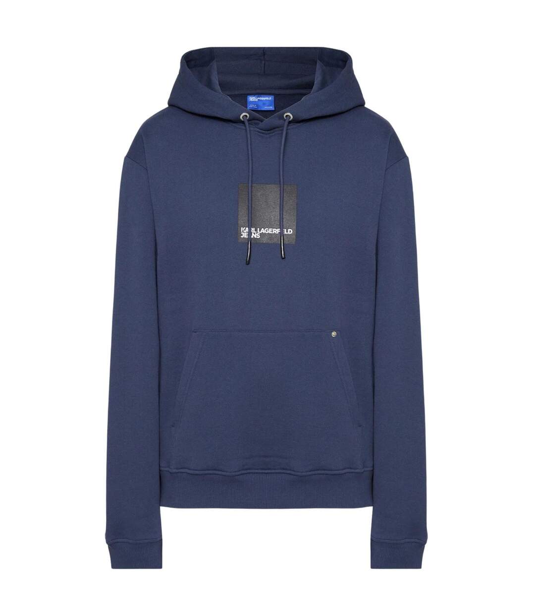 Sweat À Capuche Homme Bleu Marine Foncé Karl Lagerfeld-1