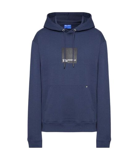 Sweat À Capuche Homme Bleu Marine Foncé Karl Lagerfeld