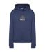 Sweat À Capuche Homme Bleu Marine Foncé Karl Lagerfeld-1