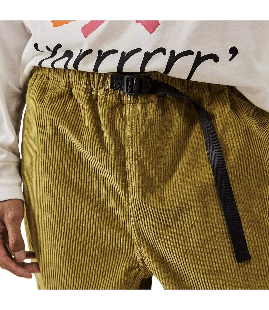 Mens Skate Wide Leg Trousers Moss Green Levis-4