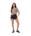 Womens/ladies Crochet Top Mocha I Saw It First-4