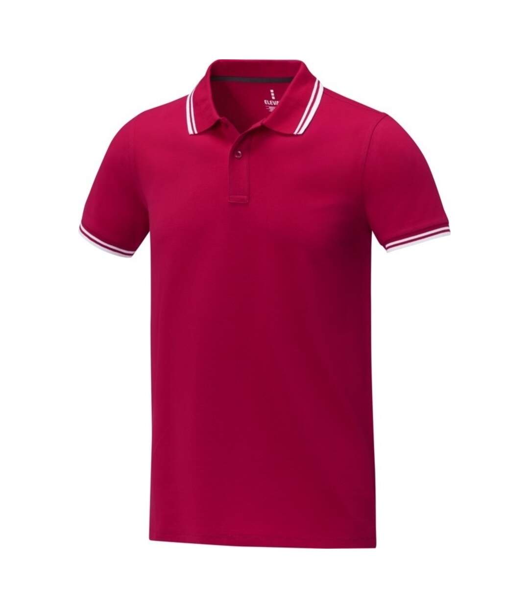 Mens amarago short-sleeved polo shirt red Elevate