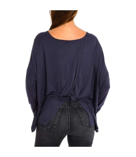 Long sleeve round neck sweater 8928 woman