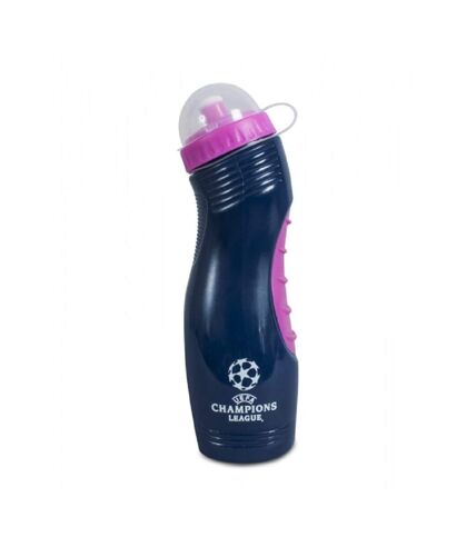 UEFA Champions League Water Bottle (Navy/Pink) (One Size) - UTCS565