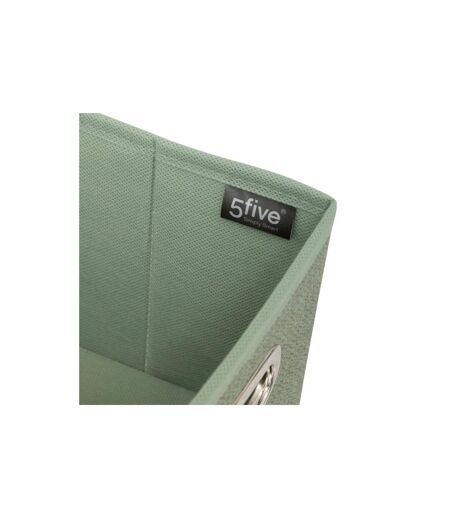 Boîte de Rangement Pliable Premium 15x31cm Vert Sauge