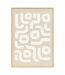 Décoration Murale en Relief Disa 70cm Beige-1