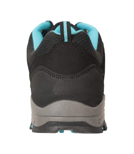 Womens/ladies Mcleod Wide Walking Shoes Charcoal Mountain Warehouse