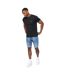 T-shirt Einstip Homme Noir Crosshatch-1