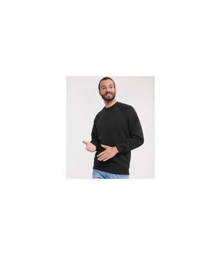 Sweat Manches Raglan Homme Noir Russell