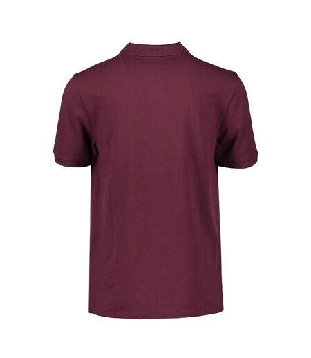 Polo Motif/style Aigle Tonal Homme Bordeaux Lyle & Scott