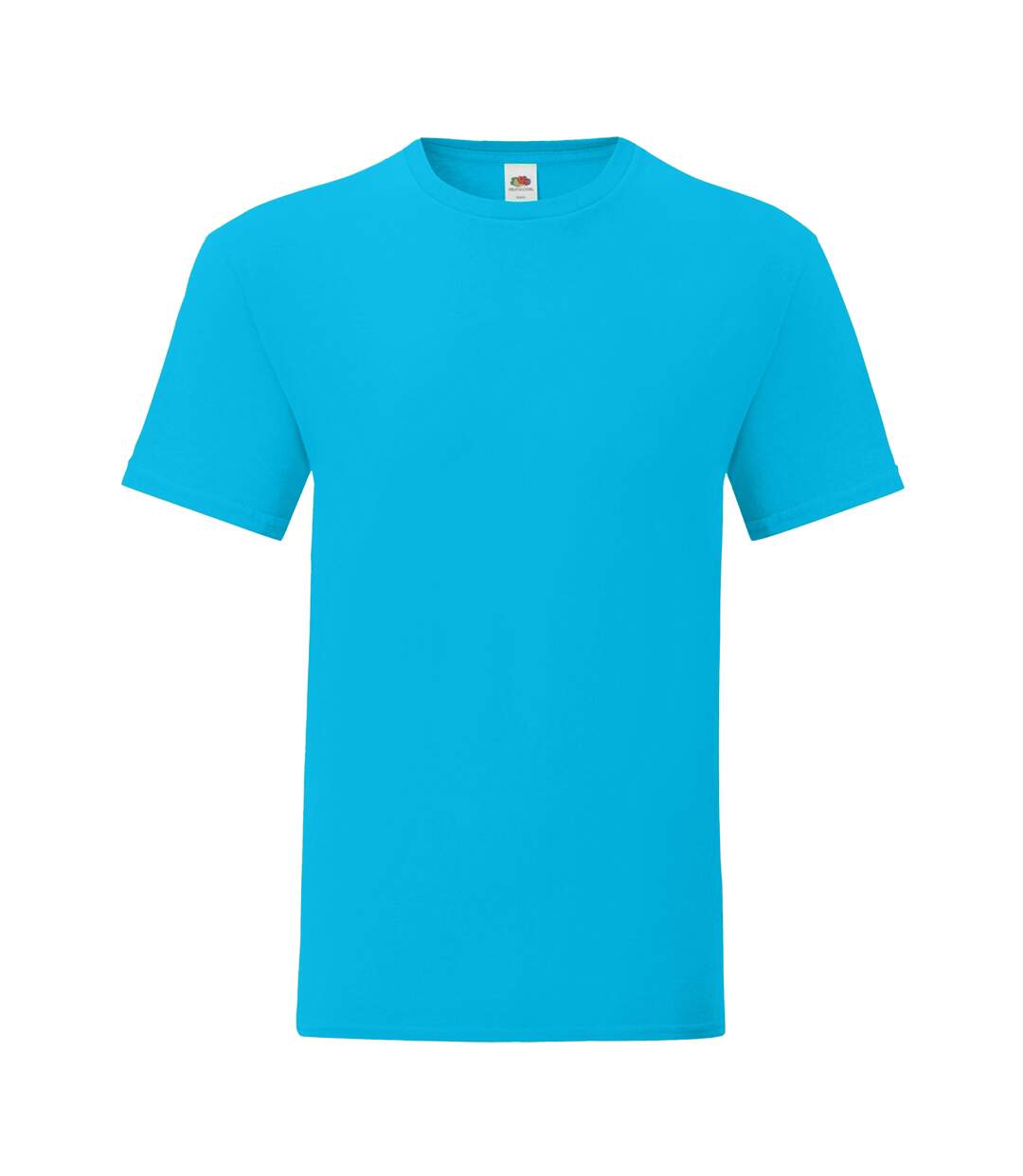 T-shirt manches courtes iconic homme azur Fruit of the Loom