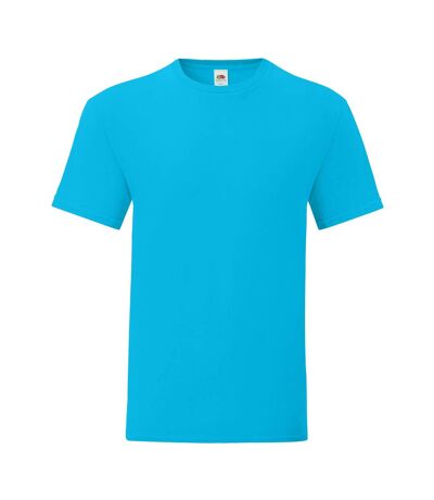 Fruit Of The Loom - T-shirt manches courtes ICONIC - Homme (Azur) - UTBC4769