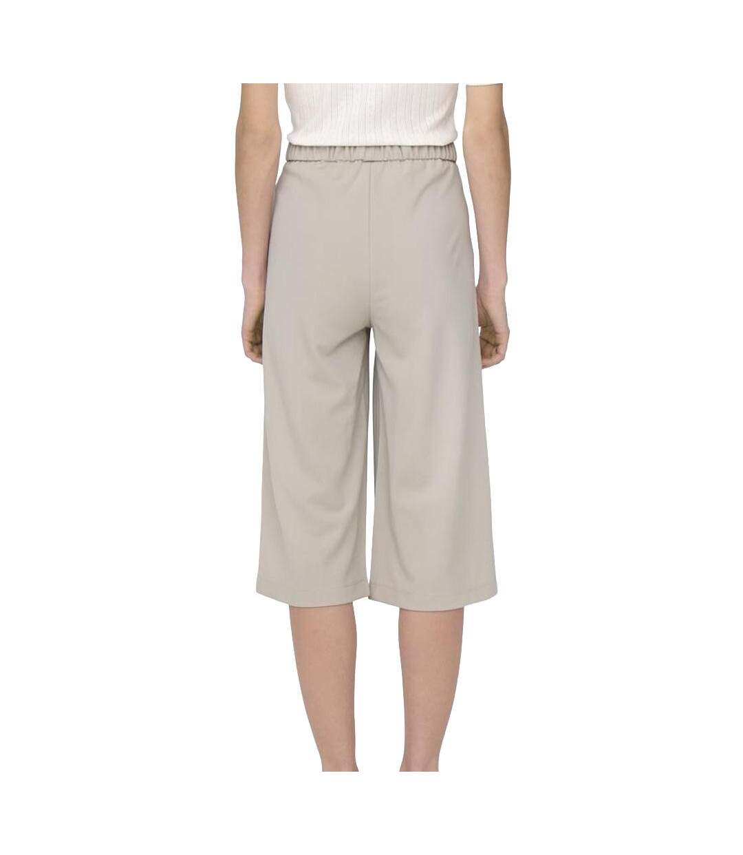 Pantacourt beige femme jdy geggo 15351922-2