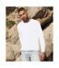 Fruit Of The Loom Mens Original Long Sleeve T-Shirt (White) - UTPC3035-1