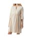 Robe beige femme mamalicious levi lia-1
