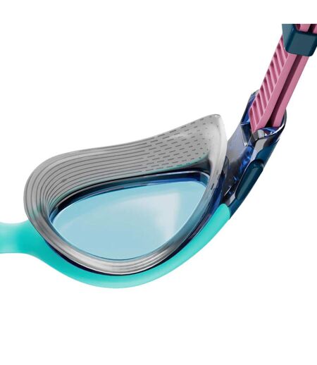 Womens/ladies Biofuse 2.0 Swimming Goggles Blue Pink Speedo