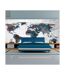 Papier Peint XXL World Map on the Wall 270x550cm-1