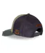 Casquette semi curve premium effet usé avec patch California Vondutch-5