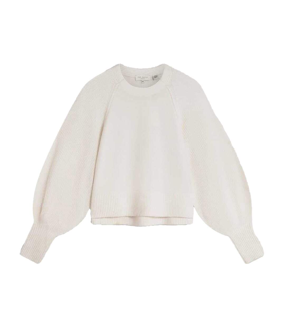 Haut Manches Bouffantes Femme Blanc Cassé Ted Baker-2