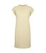 Build Your Brand Womens/Ladies Casual Dress (Soft Yellow)