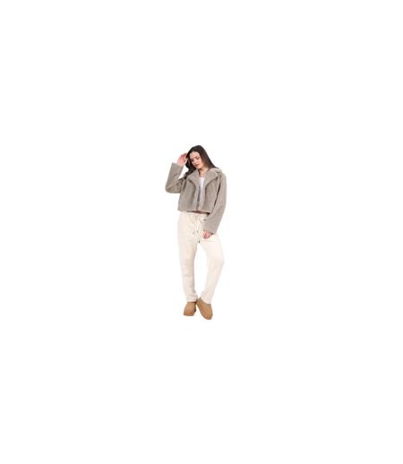 Veste Motif/style Boutonnage Double Femme Taupe Brave Soul