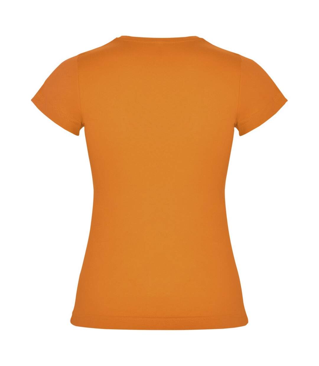 Womens/ladies Jamaica Short-sleeved T-shirt Orange Roly-2