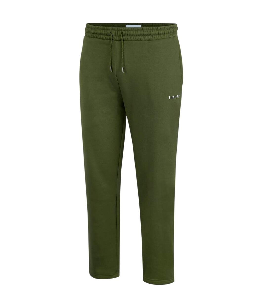 Mens Fleece Joggers Green Camo Firetrap-3