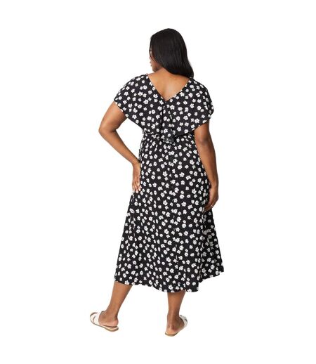 Robe mi-longue femme monochrome Dorothy Perkins