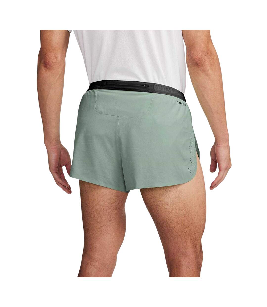 Mens Aero 2 In 1 Running Shorts Green Nike-2