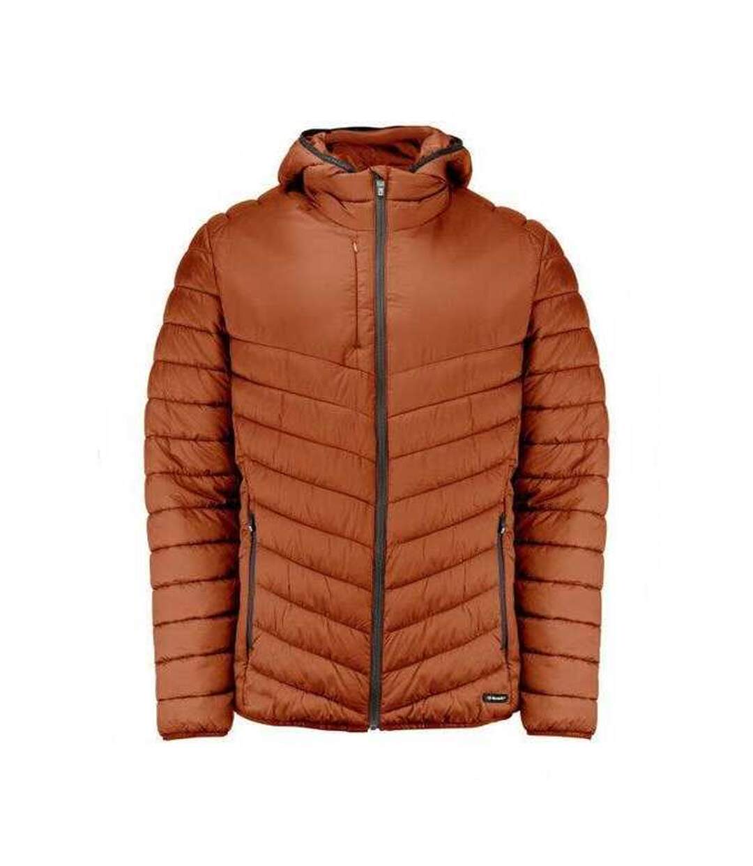 Unisex Adult Mount Adams Recycled Nylon Padded Jacket Orange Rust Cutter & Buck-1