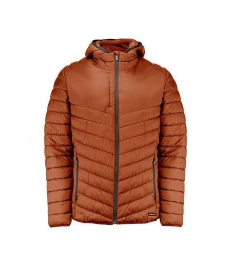 Unisex Adult Mount Adams Recycled Nylon Padded Jacket Orange Rust Cutter & Buck