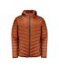 Unisex Adult Mount Adams Recycled Nylon Padded Jacket Orange Rust Cutter & Buck-1