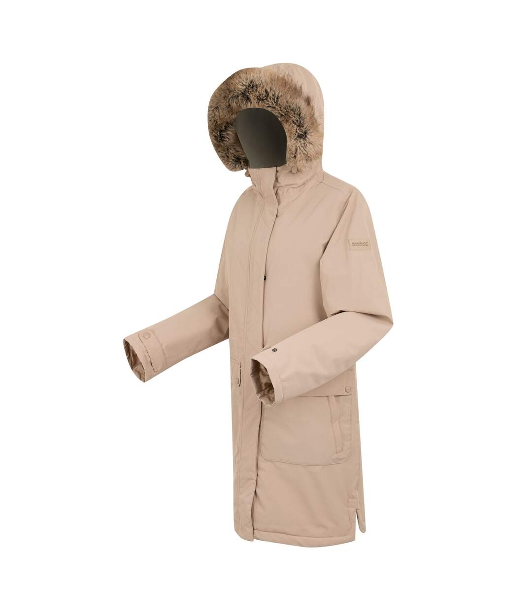 Parka sabinka femme taupe Regatta-3