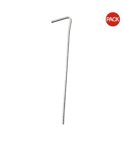 Trespass Axion Steel Tent Peg (Pack Of 10) (Silver) (One Size) - UTTP515