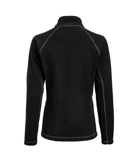 Womens/ladies Zion Fleece Jacket Black James Harvest