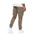 Pantalon À Poches Frentons Homme Vert Kaki Crosshatch-3