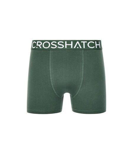 Boxers bresler homme vert Crosshatch