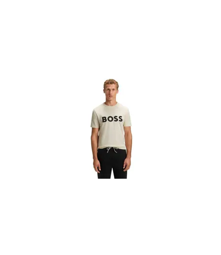 T-shirt Iconic Homme Blanc Boss