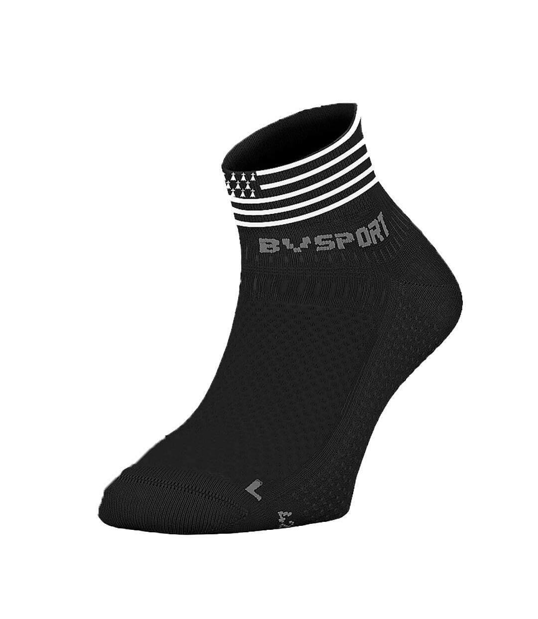 X1 paire de chaussettes noir mixte bv sport light 3d-2
