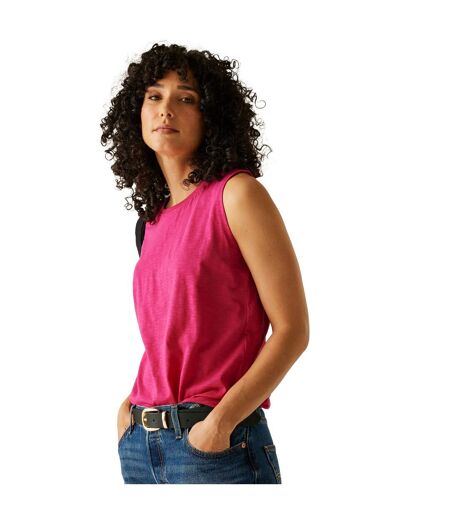 Haut Sans Manches Fariene Femme Rose Bonbon Regatta