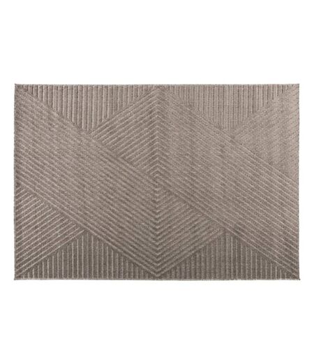 Tapis Déco Aron Solar 160x230cm Marron