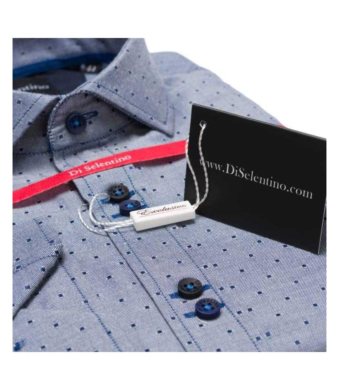 Chemise Valencia Homme Gris Di Selentino-4