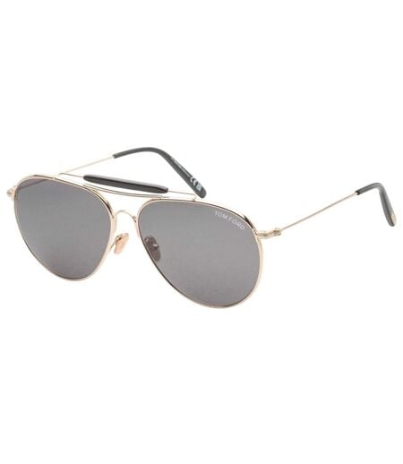 Lunettes De Soleil Raphael Homme Taille Unique Rose Doré Brillant Tom Ford