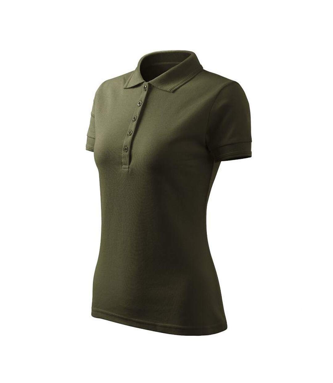Polo Femme Vert Malfini-3