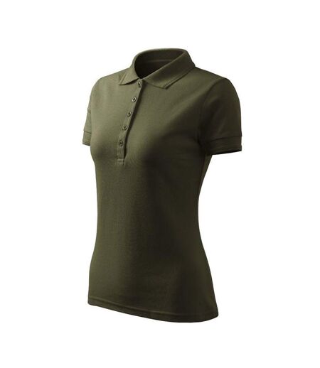 Polo Femme Vert Malfini