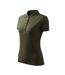 Polo Femme Vert Malfini-3