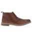 Bottines chukka clydell homme marron Dune London-3