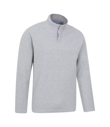 Pull bude homme gris Mountain Warehouse