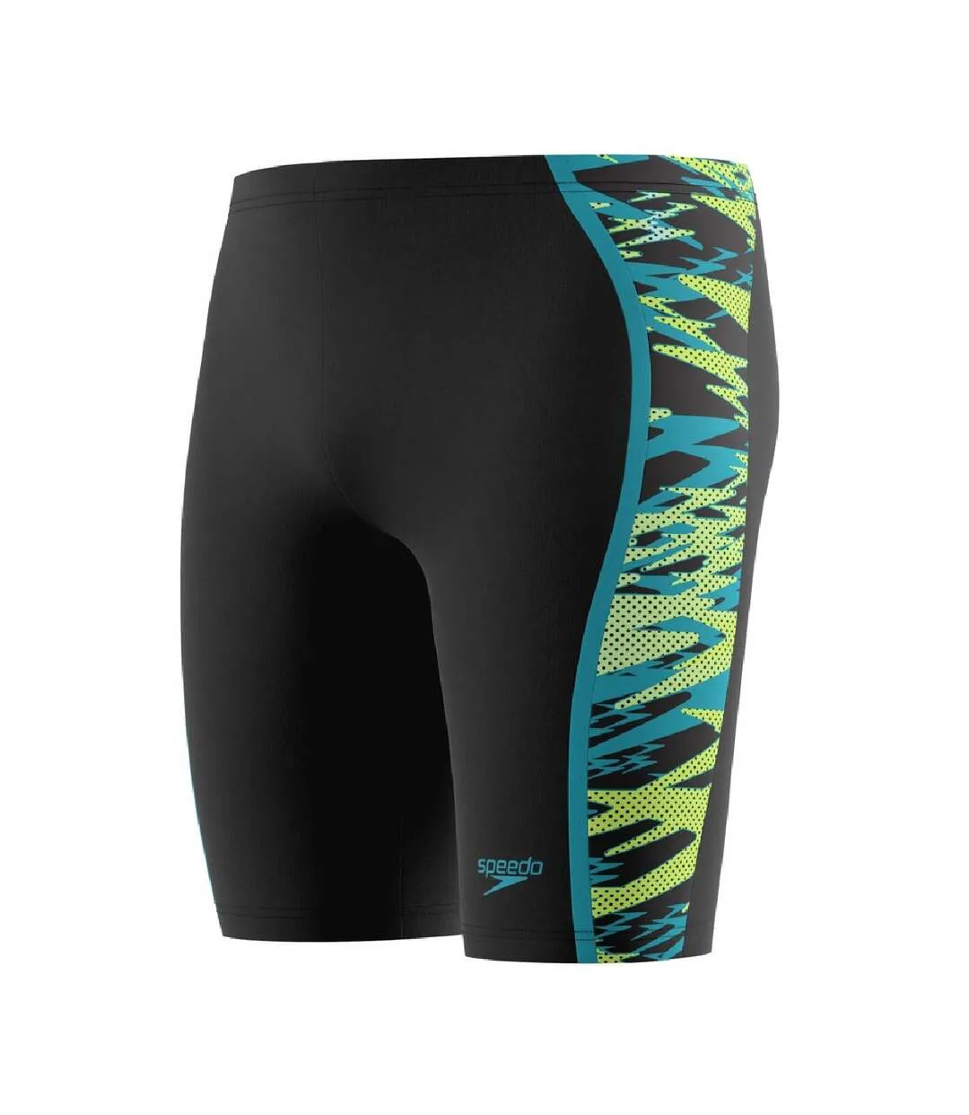 Jammer De Natation Hyperboom Splice Homme Anthracite Bleu Sarcelle Speedo-1